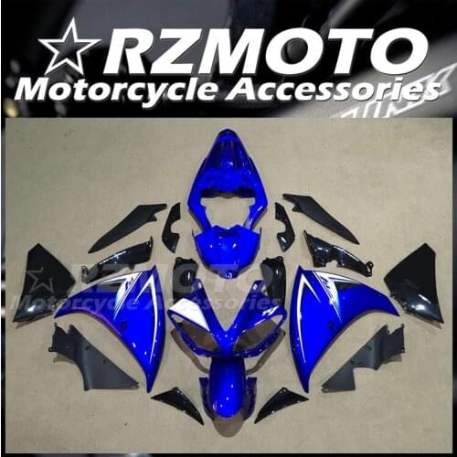 4Gifts Injection mold New ABS Whole Fairings Kit Fit for YAMAHA YZF-R1 R1 2009 2010 2011 09 10 11 Bodywork set black