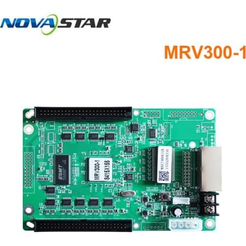 Mrv300 mrv300-1 full-color led screen receiver card configuration file read back rgb led controller time for P3 Stage led screen