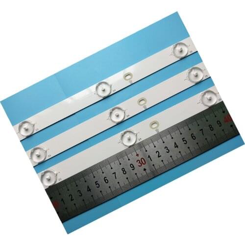 Brand New 7 Lamp 614 mm LED Backlight Strip For Skyworth 32E200E 32E100E 32 inch Bar Kit TV 3 LED Line Bands HD Lens