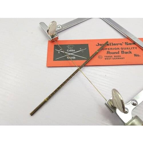 Previous 144PCS Golden Swords Saw Blade for Jewelry Gold Silver Brass Metal Cutting