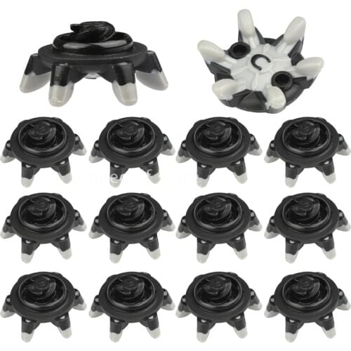 14Pcs/Set Golf Shoe Spikes Pins Non-slip Turn Fast Twist Screw Shoe Spikes Accessories Golf Training Aids Easy To Operate