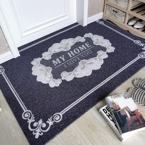 Modern My Home Door Mat Carpet Living Room Mat PVC Anti-slip Mat Living Room Mat Kitchen Mat Entrance Door Mat Custom Mat Carpet