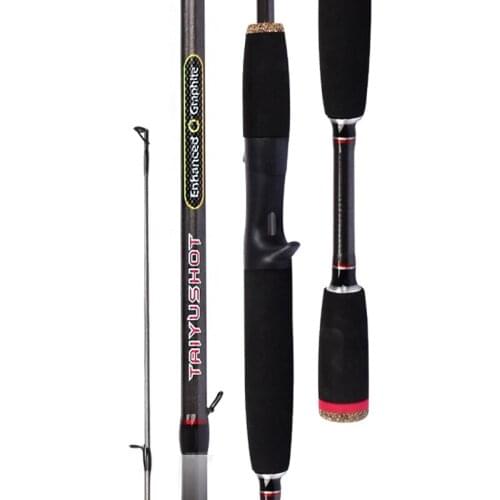 2.1M 1.8M spinning Handle/gun handle Ultra-Light travel Fishing Casting Rods M power insert sections Sea Fishing Rod Lure Rod