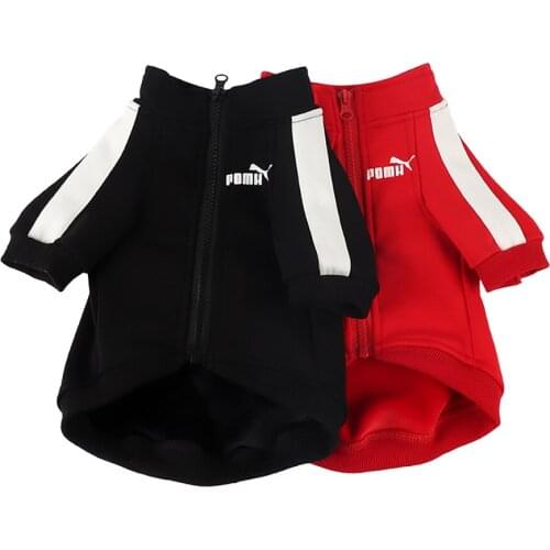 Sport Hoodies Dog clothes for small dogs cat clothes for yorkies Sweatshirt Clothes for dog costume Jacket pug Dog sweater