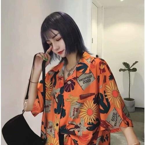 Wangxiangqian Women's Printed Shirts