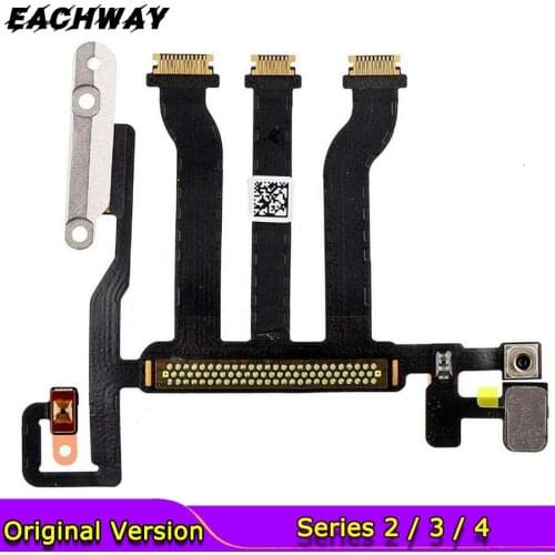 For Apple watch Series 2 3 4 Motherboard Connector Flex Cable Replacement For Apple watch S3 S4 Main Board Connector LCD Ribbon
