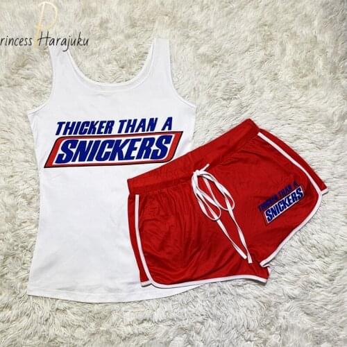 Elastic Waist Tank Top+shorts Summer Women Short Set Clothes For Women Sports Fitness Two Piece Suit Plus Size Sets Dropshipping