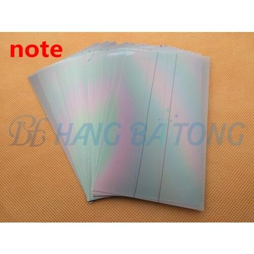 10pcs lcd polarizer film for samsung Galaxy note 1 2 3 4 5 E5000 E7000 LCD filter polarizing film polaroid free shipping