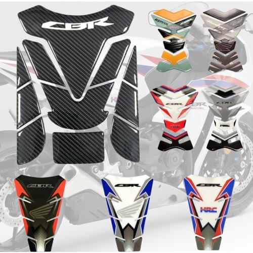 3D Motorcycle Tank Pad Protector Sticker Carbon brazing black For Honda CBR 250 300 500 600 1000 RR SP CBR250 CBR600 CBR500