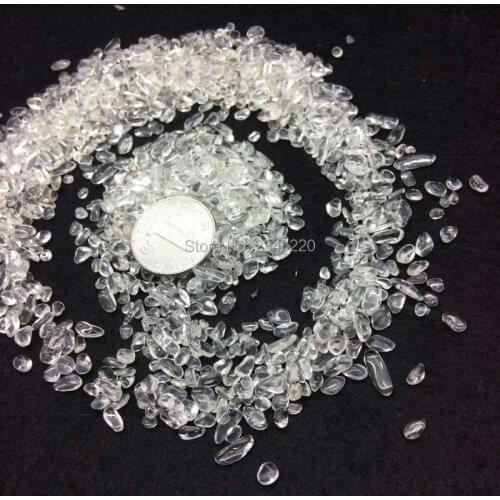 5-7mm 1000g AAA+ Wholesale Bulk Natural Rock Clear Quartz Tumbled Stones Polished Chakra Healing Reiki Beads