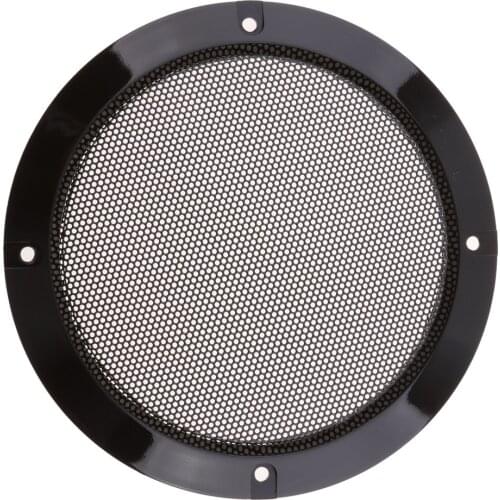 5 Inches Round Speaker Protective Mesh Cover Speaker Grille Replacement Part - 2Piece