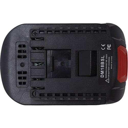 DM18BSL Battery Converter Adapter for Milwaukee 18V M18 Dewalt 20V Li-Ion Battery DCB200 Used To for Bosch 18V Tool