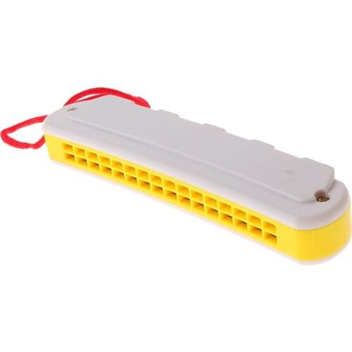 Kids Children Toy Musical Enlightenment Instrumen Tremolo Harmonica 16 Holes ABS Resin Musical Wind Instrument For Children Gift