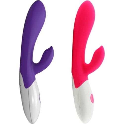 Double-headed Vibrator Whisper Massager AV Stick with 7Vibration Mode Masturbation Device Adult Sex Toy for Women Men Fidget Toy