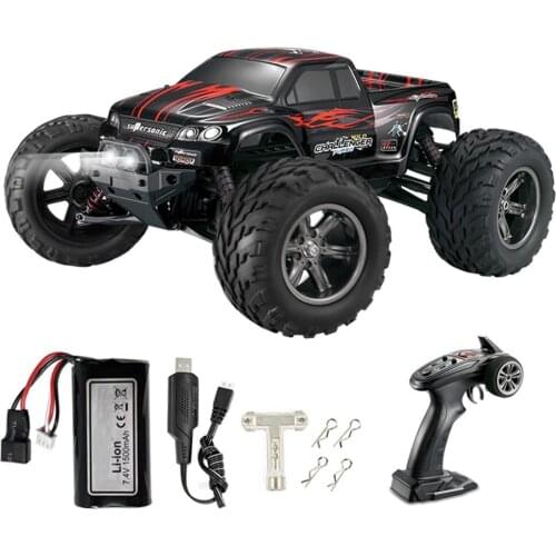 Toys RC Car 2.4G High-speed Off-road Cart X9115 Add LED Light Switch Button Light Bar Socket Upgrade The Shock Absorber Cars