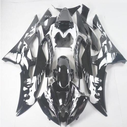 ABS full moto fairing kit for YAMAHA R6 2008-2014 fairings set black YZF R6 08 09 10 11 12 Full injection & parts