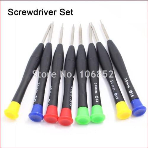 SD005 Free Shipping 8 in 1 Multi-functional Screwdriver Set Phone Laptop Glasses Repair Screw Driver Kit