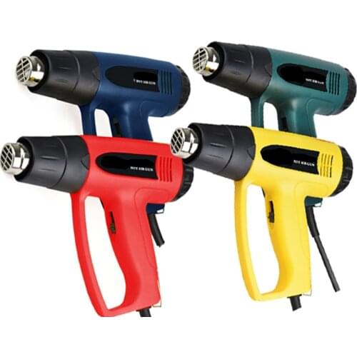 2000W electronic intelligent temperature adjustment hot air gun, Industrial film baking digital display gun, line blower gun