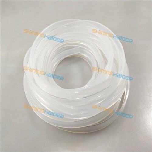 Free shipping thickness 3mm 4mm 5mm 8mm 10mm 12mm transparent silicone sealing strip clear silicone strip rubber silicon strip
