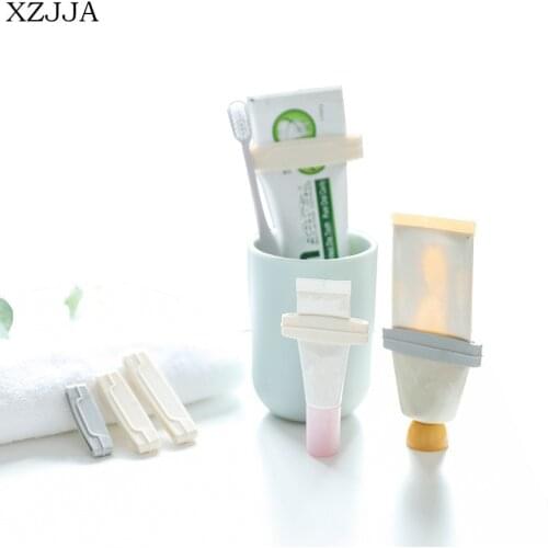 3Pcs/Sets Multifunctional Toothpaste Squeezers Bathroom Accessories Cleansing Milk Cosmetic Cream Dispenser Tube Squeezer Holder