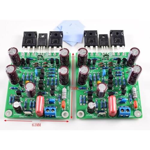 2pcs new Class AB MOSFET IRFP240 IRFP9240 L7 Audio HIFI Power Amplifier DUAL-CHANNEL 300W to 350WX2 Amplifier Board