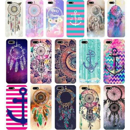270H little dream catcher anchor Soft Silicone Tpu Cover Case for huawei Honor 7a pro 7x play case