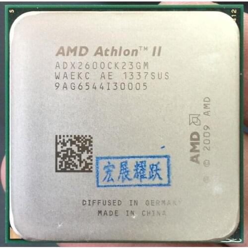 AMD Athlon II X2 260 X260 Dual-Core Desktop CPU AM3 938 CPU 100% working properly Desktop Processor