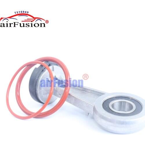 LuCIFINIL Air Suspension Pump Rod Cylinder Head With Piston Ring Rubber Gasket For X5 Bmw E53 A6 Audi Q7 L322 4L0698007A