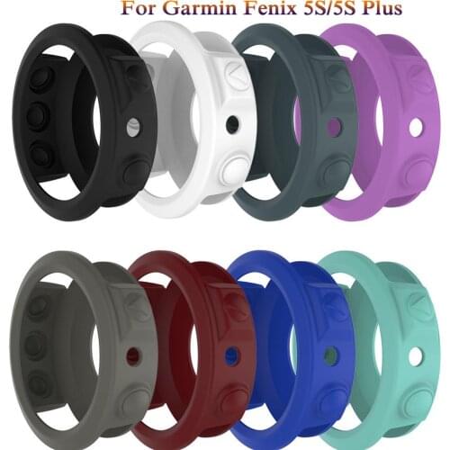 Fashion Protective Shell case For Garmin fenix 6S/6S Plus Bracelet Watch Silicone Soft Protector Shell For Garmin Fenix 6s Cases