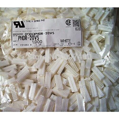 PHDR-20VS housings CONN HOUSING PHD 20POS 2MM DUAL Connectors terminals housing 100% New and original parts