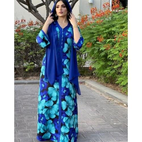 Ramadan Turkey Muslim Dress Women India Abaya Moroccan Kaftan Islamic Clothing Khimar Djellaba Dubai Jilbab Party Vestidos Eid