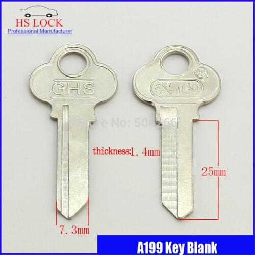 GHS hanshan right bath door Key blank Locksmith Supplies Blank Keys cilvil Horizontal key machine A199