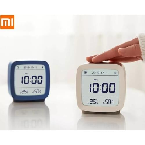 YOUPIN Bluetooth Temperature Humidity Sensor Intelligent multi-function sensor light alarm clock App control