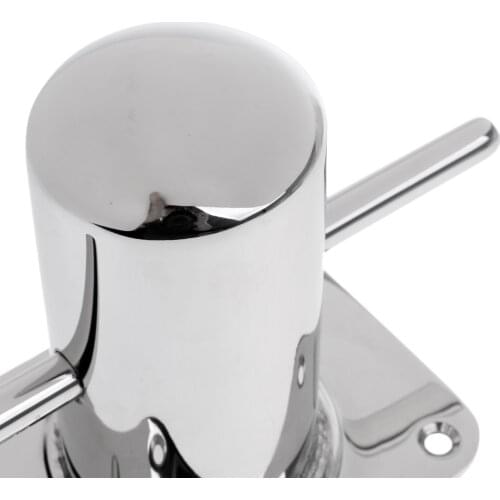 Heavy Duty Base Boat Dock Deck Rope Cleat Marine Bollard Yacht Stainless