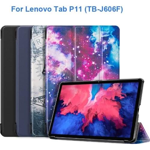 Smart Ultra Stand Cover Case for 2021 Lenovo Tab P11 Tablet for Lenovo TB-J606F 11" Tablet + Free Gift