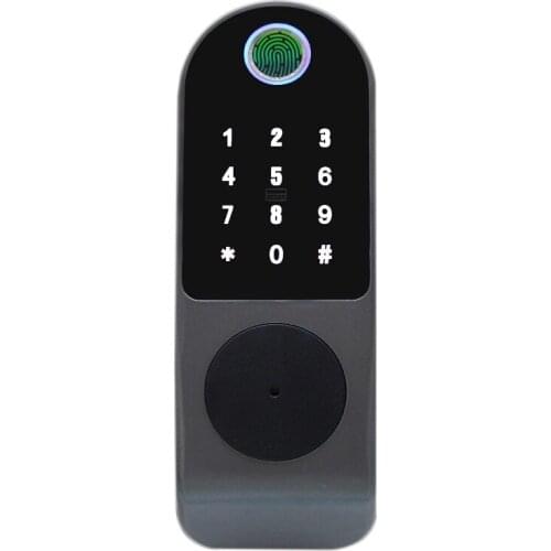 Waterproof Lock, Outdoor Electronic Intelligent Fingerprint LockIntelligent Door Lock for Apartments, Villas