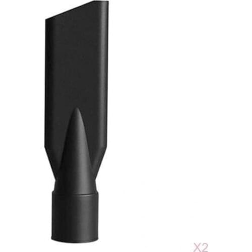 2pcs Vacuum Cleaner Suction Head Flat Mouth Attachment Accessories For Small Corner 44mm