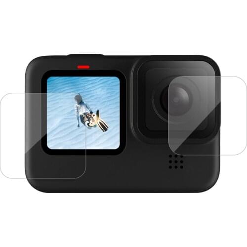 Tempered Glass Display Screen Film for Gopro Hero 9 Lens Protective Guard Cover Lens Screen Protector Protective Film