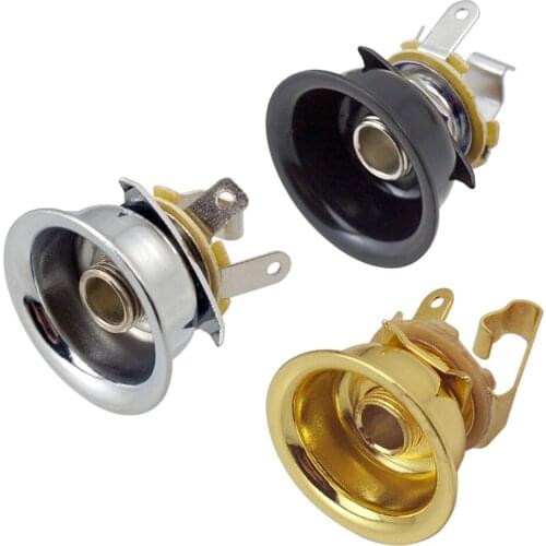 1/4'' 6.35mm Guitar Pickup Output Jack Socket for Fender TL Electric Guitar Replacemnet Parts Guitar Accessories