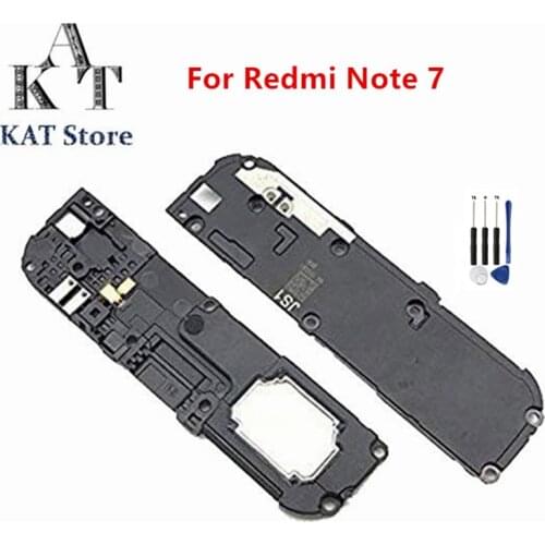 1Pcs Loud Speaker For Xiaomi Redmi Note 7 Loudspeaker Buzzer Ringer Assembly Replacement Parts + tools