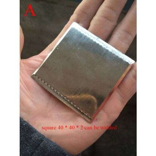 1pc Copper Sheet Plate for heating welding heat dissipation insulation heat sink sheet Thermal solder pad