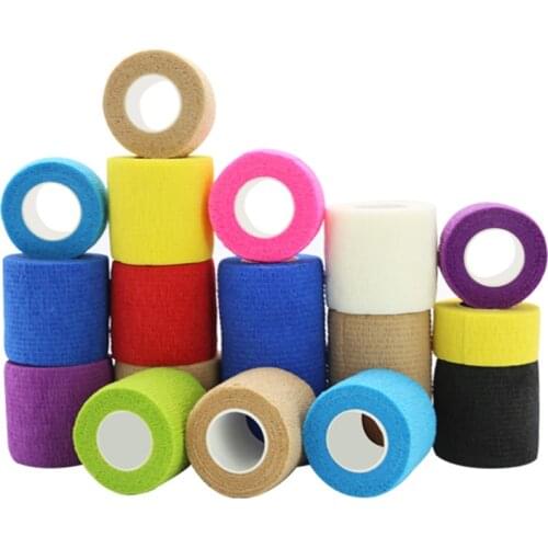 1pcs Sports Tape Elastic Wrap Tapes Self-adhesive bandage Adhesive plaster Protector Support Ankle Knee Finger Arm Palm Shoulder