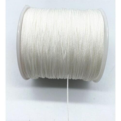 10meters 0.8mm Multicolor Nylon CordHand-woven bracelet necklace pendant rope Beading Thread for DIY Bracelets Jewelry Making#02