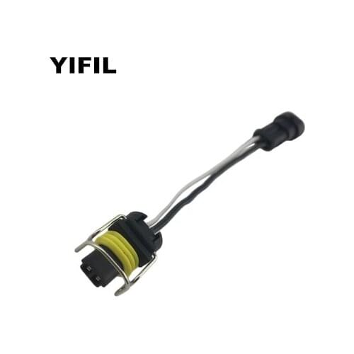 2 Pin Male To 2 Pin Female Diesel Fuel Injector Connector Plug With Wire Cable Pigtail For CAT 330 325C 336D 330D C7 C9