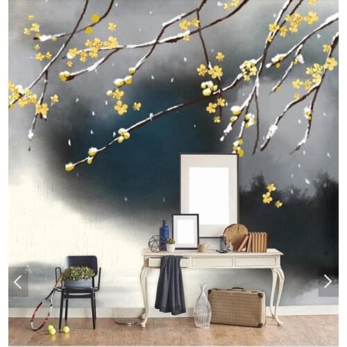 3D Flower Wallpaper Murals for Living Room Home Wall Mural Decals Wall Art Floral Wall Paper Contact Paper Custom Size