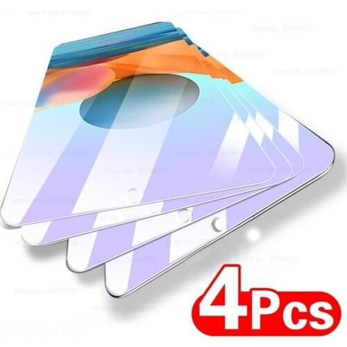 4PCS Full Protective Glasses For Xiaomi Redmi Note 10 Pro Tempered Screen Protector Redmy Not 10 Note10 Pro Note10Pro Glass Film