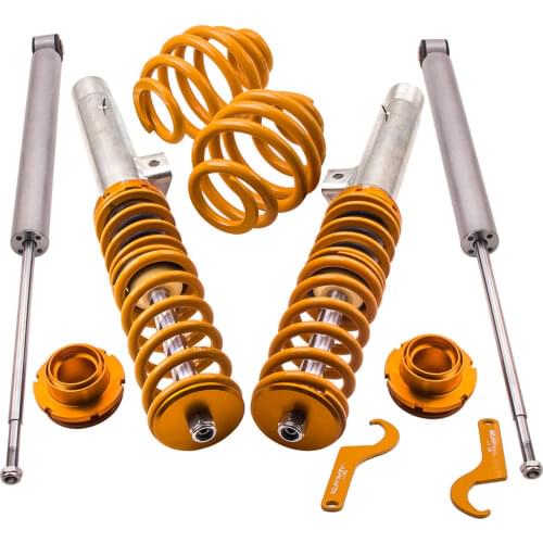 4PCS Coilover For BMW E46 Coupe Touring 3 Series Adjustable Suspension Coilovers Shocks