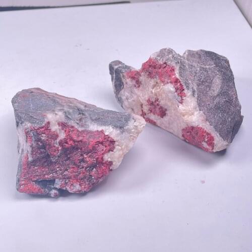 Large Size!!!!!Natural Plum Blossom Cinnabar Quartz Rough Crystal Stone Raw Collection 1PC