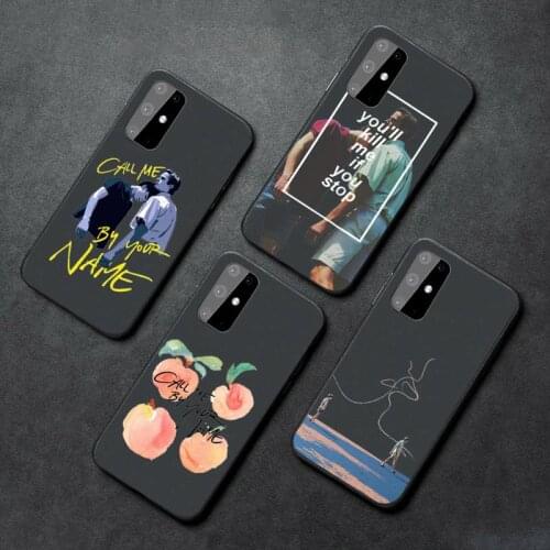 Singer Call Me by Your Name Phone Case For Samsung A21S A32 A51 A52 A71 A50 A12 S10 S20 S21 Plus Fe Ultra
