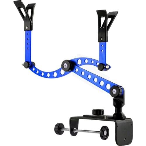 Aluminium Alloy Raft Fishing Sea Boat Fishing Rod Rack Holder Bracket